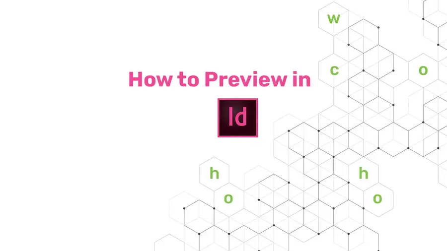 how to view presentation mode in indesign