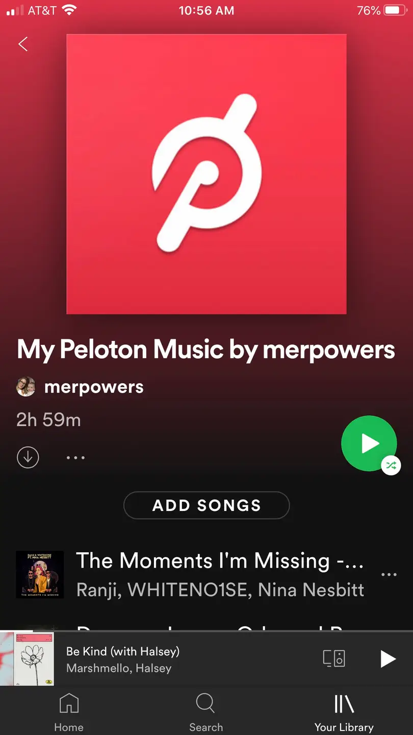 Peloton  Spotify