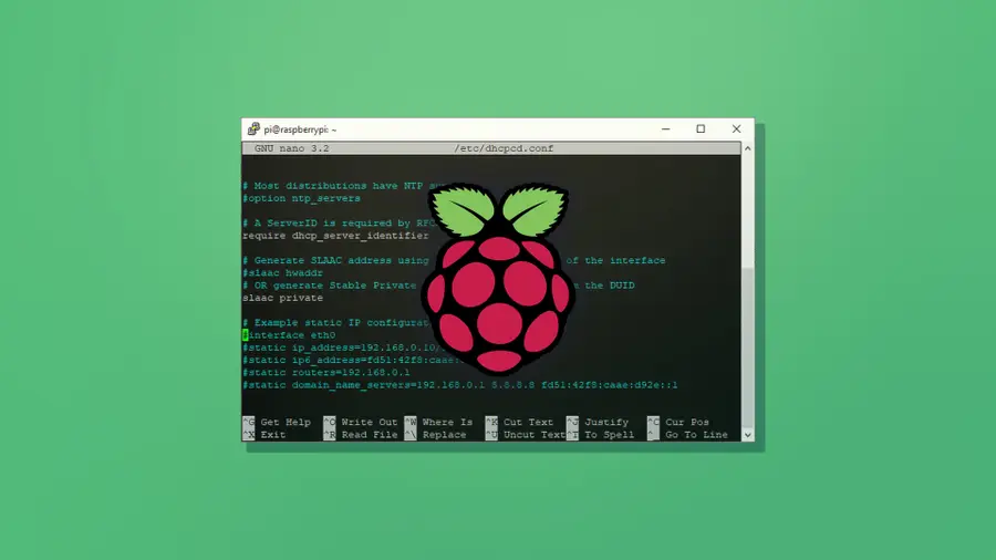 how to set static ip raspberry pi wifi
