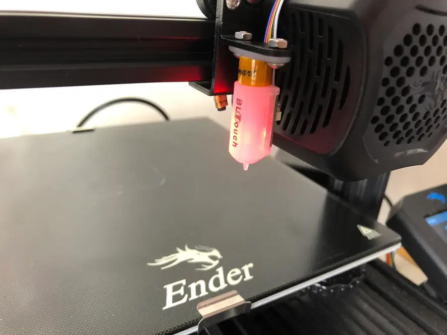 3dtouch (bltouch clone) $8 auto bed leveling for ender 3v2 with jyres  firmware : r/ender3v2